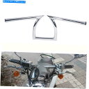 クロームパーツ 1 "オートバイドラッグバーハンドルバーZバーブラッククロム川崎ホンダヤマハ 1" Motorcycle Drag Bar Handlebar Z Bar Black Chrome for Kawasaki Honda Yamaha