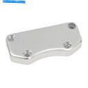 クロームパーツ Harley-Davidsonモデル用クロムスムーズ1ピースハンドルバーライザートップクランプ Chrome Smooth 1 Piece Handlebar Riser Top Clamp for Harley-Davidson models