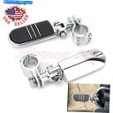 クロームパーツ 1-1 / 4 "クロームハイウェイエンジンガードフットペグクランプ 1-1/4" Chrome Highway Engine Guard Foot Pegs Clamps For Harley Davidson Touring