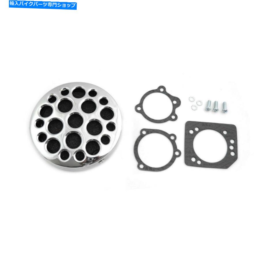 クロームパーツ ハーレーCV炭水化物スポーツスターDyna Softail用インクロザプリルチェアクリーズ - オ..