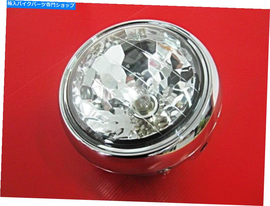 ѡ ޥChappy LB50 LB80إåɥ饤+ॱɡ6Vŵbi440 YAMAHA CHAPPY LB50 LB80 HEADLIGHT+CHROME CASE DIAMOND &6V. BULB #BI440#