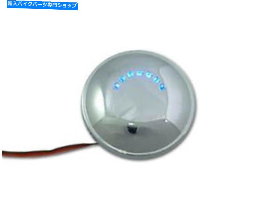 クロームパーツ 新しいChrome LEDの燃料ゲージのハーレーダビッドソン2008-2019 FLST、FXST、FLHR、FXDWG New Chrome LED Fuel Gauge for Harley Davidson 2008-2019 flst, fxst, flhr, fxdwg