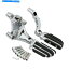 ѡ ChromeĴǽ­PEGޥȥ֥饱åȤϥϡ꡼ݡĥXL 1200 14åפΤ˥եå Chrome Adjustable Foot peg Mount Brackets Fit for Harley Sportster XL 1200 14-UP