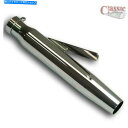 クロームパーツ テーパーテーパークロムユニバーサルカスタムサイレンサー排気エンドCAN. TAPER tapered CHROME UNIVERSAL CUST...