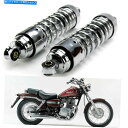 クロームパーツ オートバイ10.5 "ホンダ反逆者用リアショックアブソーバー250 CMX250 CMX 250 86-15 Motorcycle 10.5" Rear Shocks Absorbers For Honda Rebel 250 CMX250 CMX 250 86-15