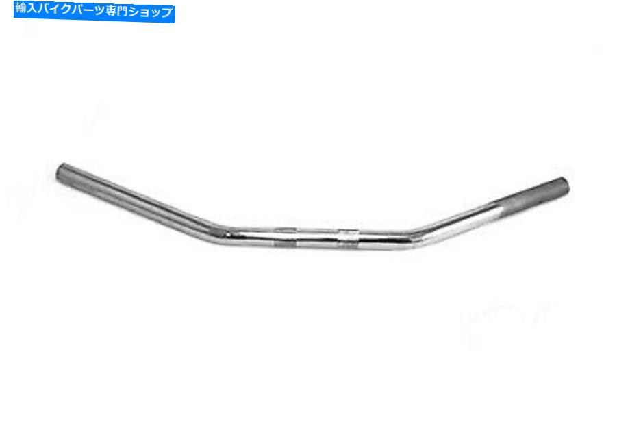 クロームパーツ インデンペンパー付きドラッグバーはハーレー - ダビッドソンにフィットします Drag Bar with Indents fits Harley-Davidson