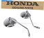 ѡ ۥߥ顼åXL100-500 CB200-750 CL200-450 GL1000 CX500ˡA46 New Honda Mirror Set XL100-500 CB200-750 CL200-450 GL1000 CX500 (See Notes) #a46