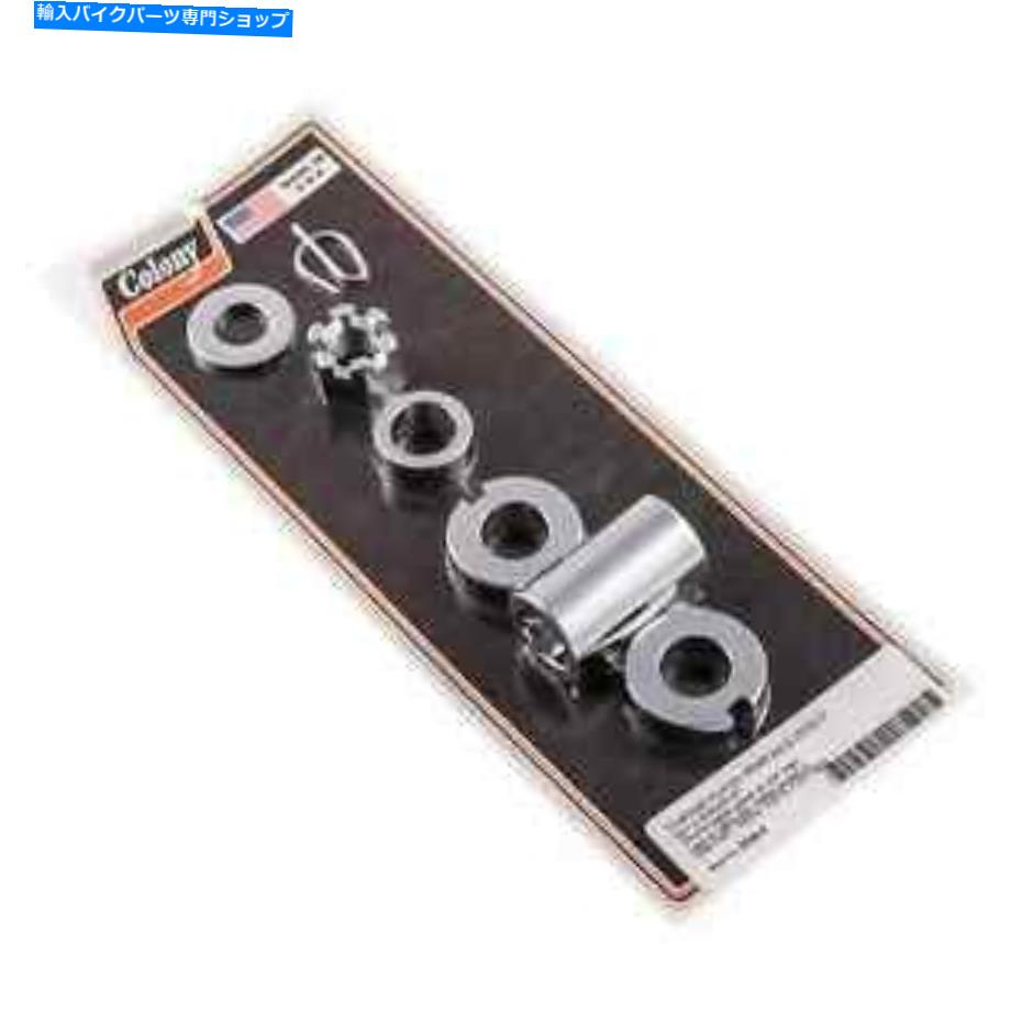 Us Custom Parts Shop USDM㤨֥ѡ ˡ2026-5ּʥåȥڡåȥॹࡼϡ졼եȥ2000-07ꥫ Colony #2026-5 Rear Axle Nut Spacer Kit Chrome Smooth Harley Softain 2000-07 USAפβǤʤ44,562ߤˤʤޤ
