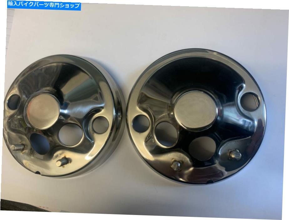 クロームパーツ ホンダCB 750 K CB750 K4 K5 K6クロックボトムススピードマトチョクロームカバーケース Honda CB 750 K CB750 K4 K5 K6 Clock Bottoms Speedo Tacho Chrome Cover Case