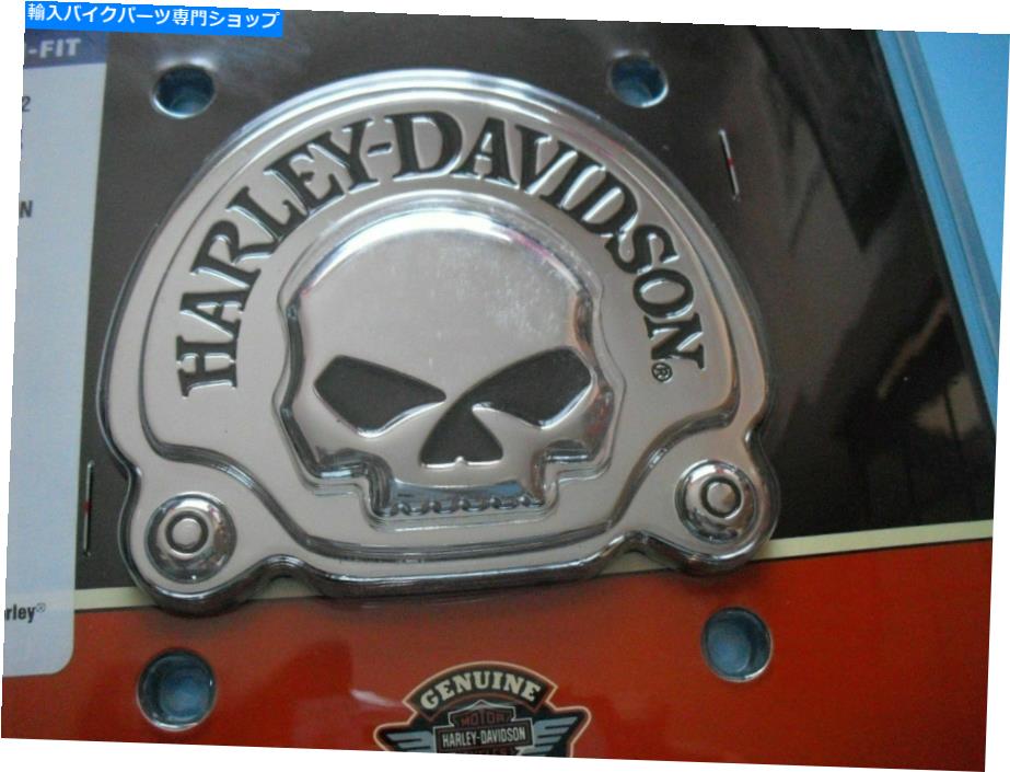 ѡ ϡ졼OEM Willie G륯ꥪХåSissy Bar Tour Pack Bat HARLEY OEM Willie G Skull CHROME MEDALLION BADGE Sissy Bar Tour Pack Bat