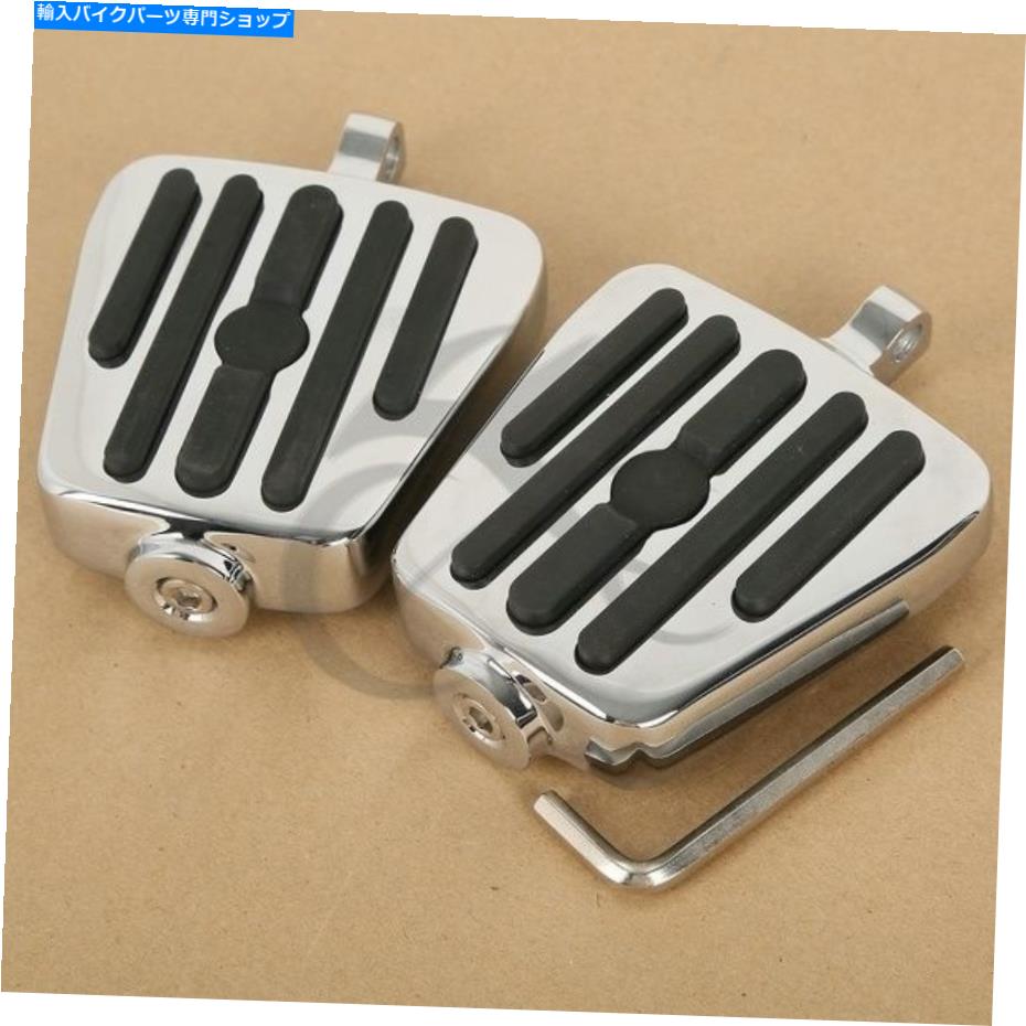クロームパーツ 男性マウントミニフットボードフットボードPegs Fit Harley Davidson 50451-09新しい Male Mount Mini Footboards Foot Boards Pegs Fit For Harley Davidson 50451-09 New