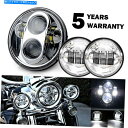 クロームパーツ Honda Shadow Spirit 750のためのHeadlight + 4.5が急降下したFOG Lightを導きました。 Chrome ...