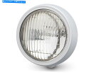 クロームパーツ プロジェクトのカスタムバイクのためのクロムで5 "浅いオートバイのヘッドライト12v 55w 5" Shallow Motorcycle Headlight 12V 55W in Chrome for Project Custom Bike