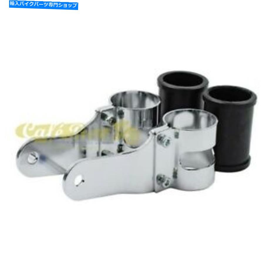 ѡ ֥饱å/ۥإåɥ饤ȥ4347mm Caferace Brackets/Holders Headlight...