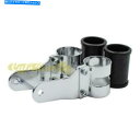 クロームパーツ ブラケット/ホルダーヘッドライトクロームメンズ43メンズ47mm Caferaceカスタム Brackets/Holders Headlight...