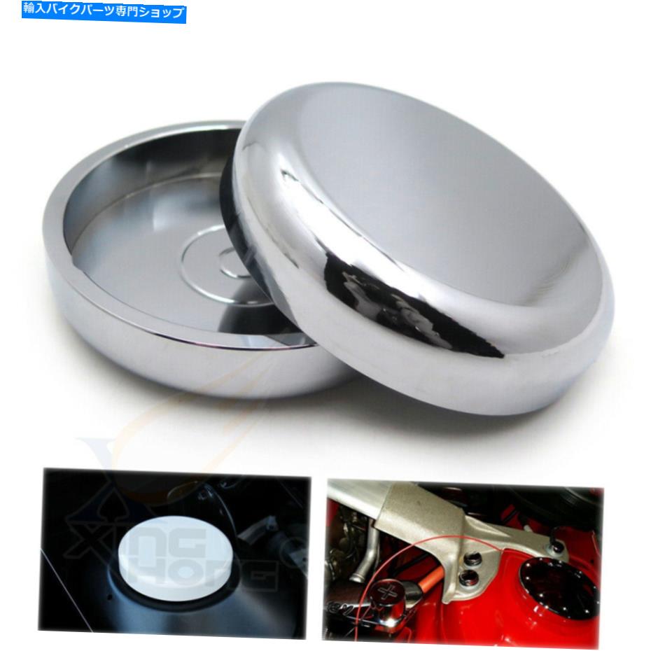 クロームパーツ 2010年 - 2015 Camaro 2SS / RSのための2個のPCSビレットクロームストラットタワーカバー 2 PCS Billet Chrome Strut Tower Covers For 2010 - 2015 Camaro 2SS / RS