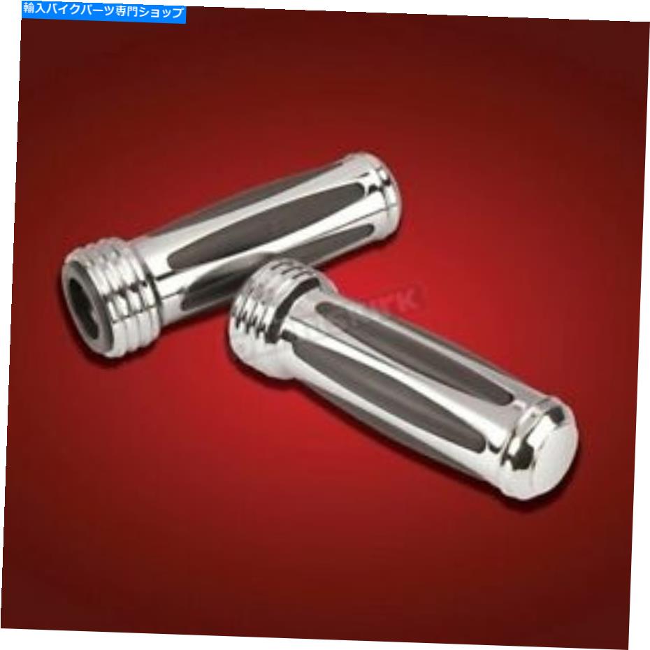 クロームパーツ クロムアクセサリーコンフォートグリップを表示 - 17-373 Show Chrome Accessories Comfort Grips - 17-373