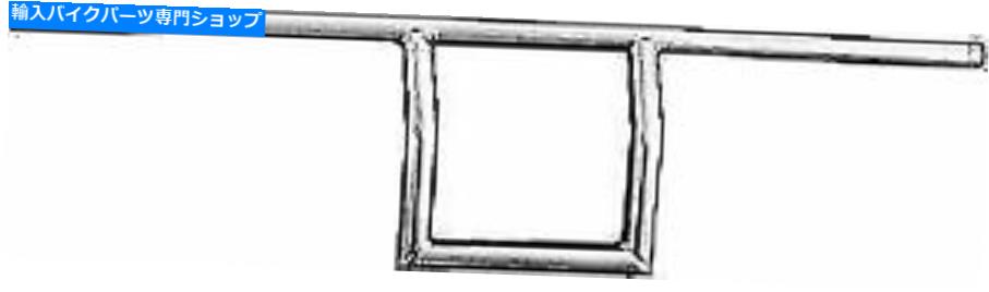 クロームパーツ Emgo Streetハンドルバー、チョッパーTバーベンド、クローム23-92406 Emgo Street Handlebar, Chopper T Bars Bend, Chrome 23-92406