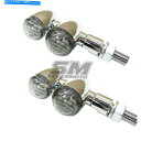 クロームパーツ LEDミニインジケーター+ブレーキクロム用Cruiserチョッパーハーレークワッドカフェレーサー LED Mini Indicator + Br...
