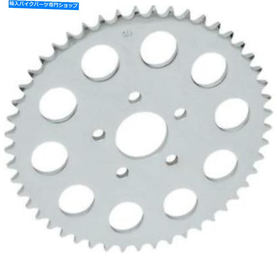 クロームパーツ DSリアホイールスプロケットフラット48Tクロームハーレーダビッドソンスポーツスター/スーパーグライド DS Rear Wheel Sprocket Flat 48T Chrome Harley Davidson Sportster/Super Glide