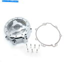 クロームパーツ Chrome左エンジンステータカバーkawasaki 2006-2014 ZX14R ZZR1400 Chrome Left Engine Stator Cover See Through For Kawasaki 2006-2014 Zx14R Zzr1400