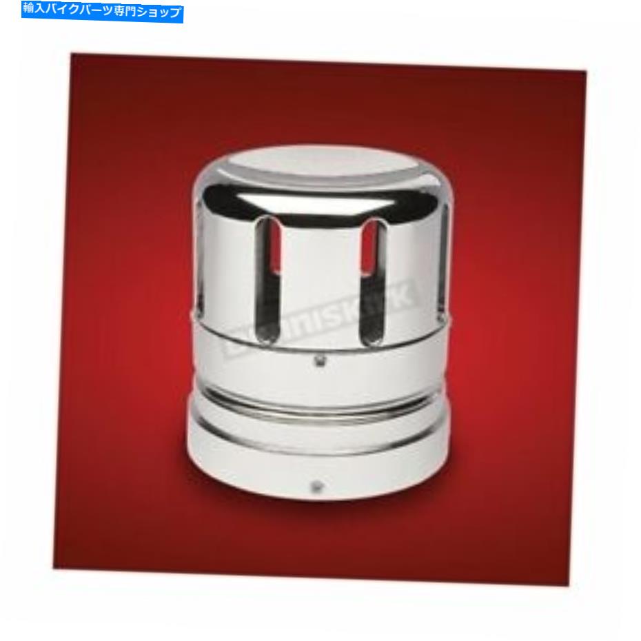 クロームパーツ クロームアクセサリービレットアルミ油フィルターカバーを表示 - 62-109 Show Chrome Accessories Billet Aluminum Oil Filter Cover - 62-109
