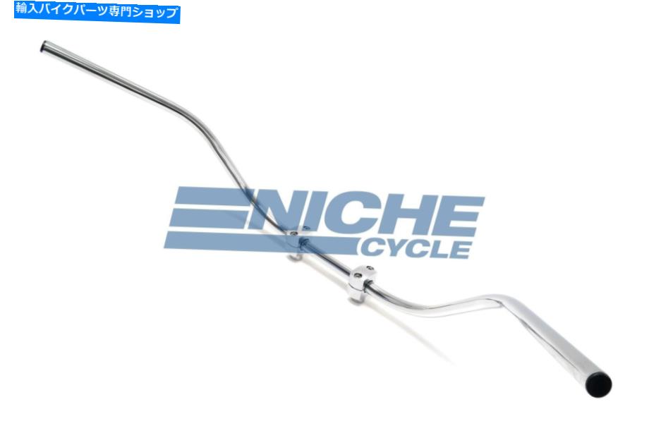 クロームパーツ 7/8 "スチールビーチクルーザーオートバイハンドルバー39"クロム 7/8" Steel Beach Cru..