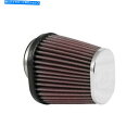 クロームパーツ K&NユニバーサルオーバルエアフィルタークロームエンドキャップRC-2890 K & N Universal Oval Air Filters ...