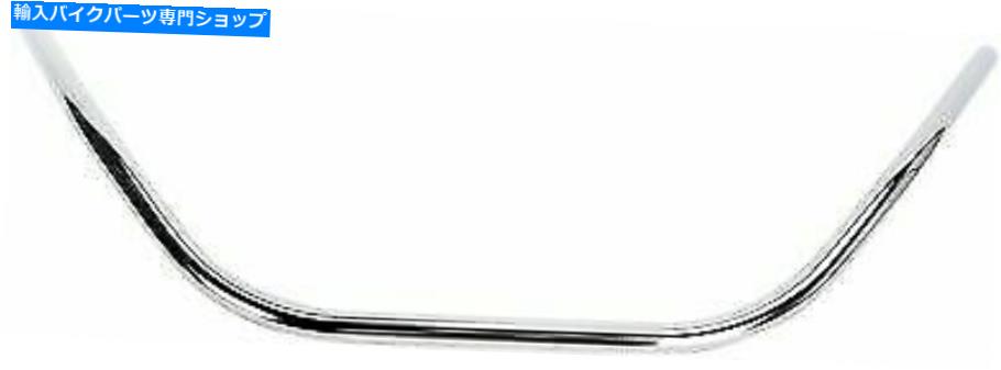 クロームパーツ EMGO 23-12594 7/8 "ビーチハンドルバー4.75"クロームビーチバー Emgo 23-12594 7/8" Beach Handlebars 4.75" Chrome Beach Bar