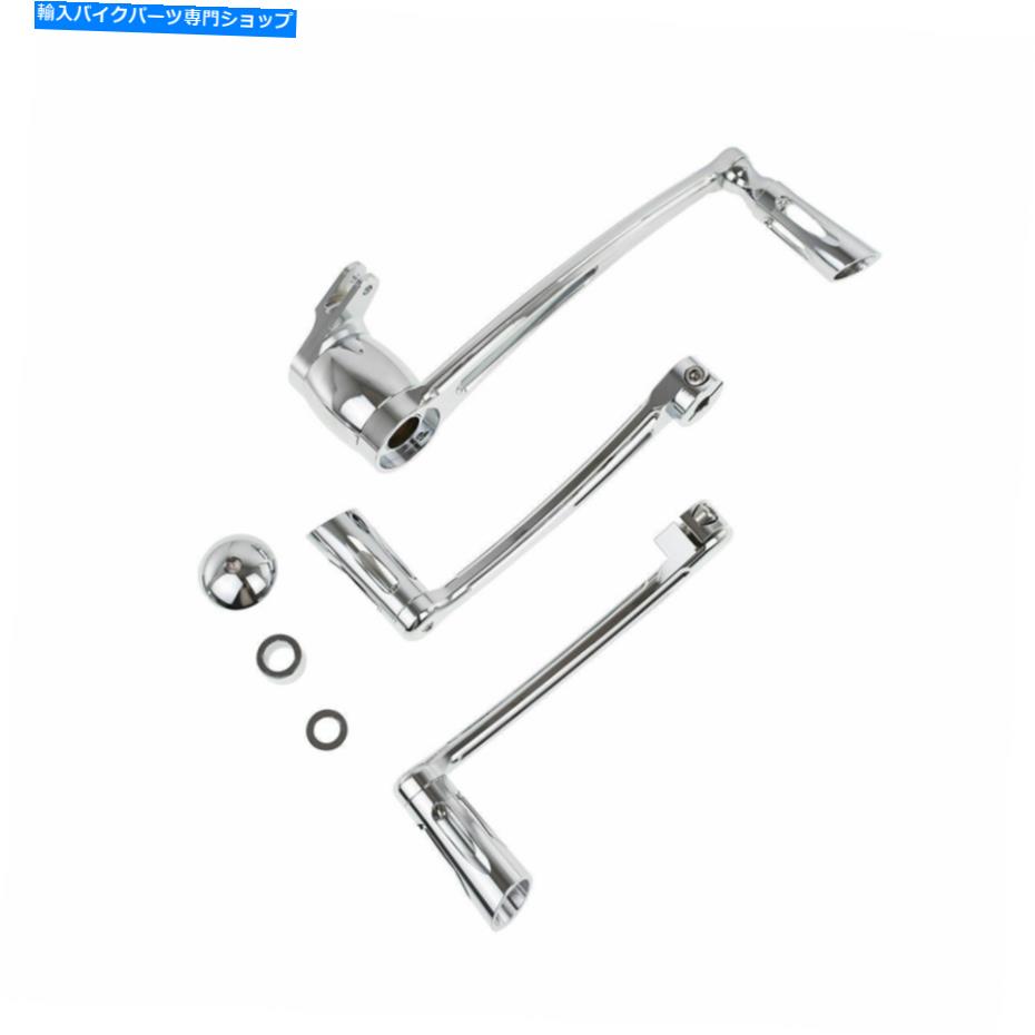 ѡ ϡ졼ġ󥰥ǥ08-13ΤΥ֥졼७åȥեȥСեڥ08-13 Chrome Brake Arm Kit Shift Lever Shifter Pegs For Harley Touring Models 08-13