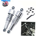 10.5" 267mm Rear Suspensions Shock Absorber Brake For Harley Sportster Touringカテゴリクロームパーツ状態新品メーカー車種発送詳細全国一律 送料無料（※北海道、沖縄、離島は省く）商品詳細輸入商品の為、英語表記となります。Condition: NewBrand: AccMaterial: Steel, aluminumManufacturer Part Number: ACC-B0830000093-3FFitment: For Harley Sportster 883/1200Placement on Vehicle: Left, Rear, RightFit: Universal FitLength: 10.5" 267mmPackage Included: 1 Pair Motorcycle Shock AbsorberFeatures: AdjustableEnd Type: Round Hole EndFinish: Chrome ProcessedEye Diameter: 13mm, 16mm(with bushing)Warranty: YesMax Load: 113kgModified Item: NoWorking Stroke: 60mmColor: ChromeLength of Eye to Eye Core: 267mm/10.5"UPC: Does not apply 条件：新品ブランド：ACC.材質：スチール、アルミメーカー部品番号：ACC-B0830000093-3Fフィットメント：ハーリースポーツスター883/1200車両への配置：左、後、右フィット：ユニバーサルフィット長さ：10.5 "267mmパッケージに含まれる：1ペアオートバイショックアブソーバー特徴：調整可能エンドタイプ：ラウンドホールエンド終了：クロム処理目の直径：13mm、16mm（ブッシュ付）保証：はい最大負荷：113kg変更されたアイテム：いいえ作業行動：60mmカラー：クロムアイコアへの目の長さ：267mm / 10.5 "UPC：適用されません《ご注文前にご確認ください》■海外輸入品の為、NC・NRでお願い致します。■取り付け説明書は基本的に付属しておりません。お取付に関しましては専門の業者様とご相談お願いいたします。■通常2〜4週間でのお届けを予定をしておりますが、天候、通関、国際事情により輸送便の遅延が発生する可能性や、仕入・輸送費高騰や通関診査追加等による価格のご相談の可能性もございますことご了承いただいております。■海外メーカーの注文状況次第では在庫切れの場合もございます。その場合は弊社都合にてキャンセルとなります。■配送遅延、商品違い等によってお客様に追加料金が発生した場合や取付け時に必要な加工費や追加部品等の、商品代金以外の弊社へのご請求には一切応じかねます。■弊社は海外パーツの輸入販売業のため、製品のお取り付けや加工についてのサポートは行っておりません。専門店様と解決をお願いしております。■大型商品に関しましては、配送会社の規定により個人宅への配送が困難な場合がございます。その場合は、会社や倉庫、最寄りの営業所での受け取りをお願いする場合がございます。■輸入消費税が追加課税される場合もございます。その場合はお客様側で輸入業者へ輸入消費税のお支払いのご負担をお願いする場合がございます。■商品説明文中に英語にて”保証”関する記載があっても適応はされませんのでご了承ください。■海外倉庫から到着した製品を、再度国内で検品を行い、日本郵便または佐川急便にて発送となります。■初期不良の場合は商品到着後7日以内にご連絡下さいませ。■輸入商品のためイメージ違いやご注文間違い当のお客様都合ご返品はお断りをさせていただいておりますが、弊社条件を満たしている場合はご購入金額の30％の手数料を頂いた場合に限りご返品をお受けできる場合もございます。(ご注文と同時に商品のお取り寄せが開始するため)（30％の内訳は、海外返送費用・関税・消費全負担分となります）■USパーツの輸入代行も行っておりますので、ショップに掲載されていない商品でもお探しする事が可能です。お気軽にお問い合わせ下さいませ。[輸入お取り寄せ品においてのご返品制度・保証制度等、弊社販売条件ページに詳細の記載がございますのでご覧くださいませ]&nbsp;