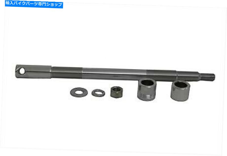 クロームパーツ クロムフロントアクスルキット12-15 / 16全体の長さ Chrome Front Axle Kit 12-15/16 O..