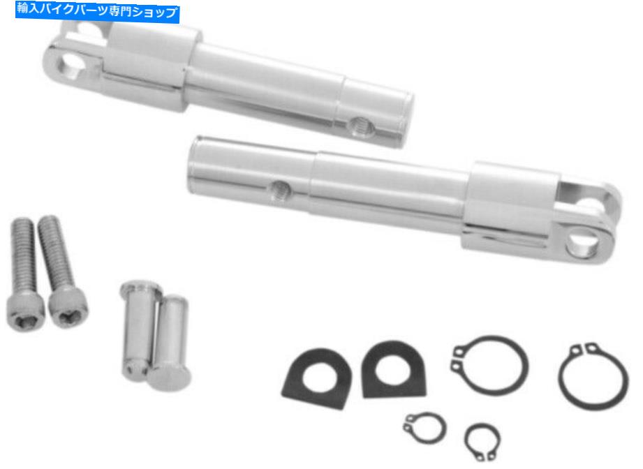 クロームパーツ Drag Specialties Chrome Standard Length Footpegマウント11-19ハーリースポーツスターXL Drag Specialties Chrome Standard Length Footpeg Mounts 11-19 Harley Sportster XL