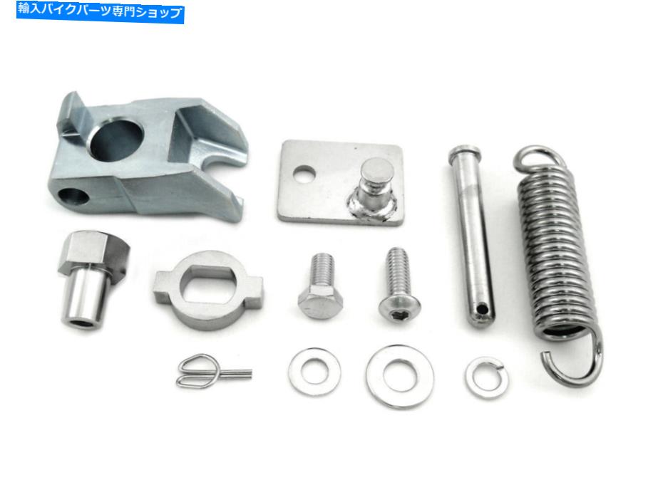 クロームパーツ Chrome Kickstandピボットスプリングキットはハーレー - ダビッドソンにフィットします Chrome Kickstand Pivot Spring Kit fits Harley-Davidson