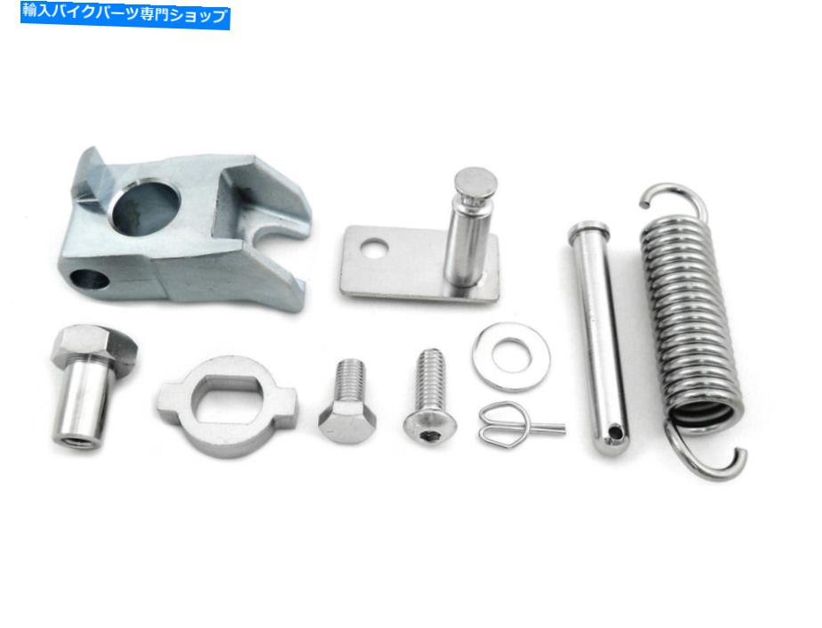 クロームパーツ Chrome Kickstandピボットスプリングキットはハーレー - ダビッドソンにフィットします Chrome Kickstand Pivot Spring Kit fits Harley-Davidson