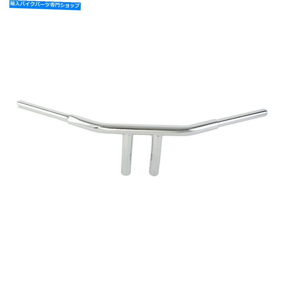 クロームパーツ 1-1 / 4「太ったChrome 6」Rise T-Barsハンドルバーバーバーフィットハーレーソフト2000-2017 1-1/4