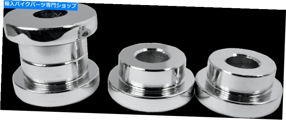 クロームパーツ La Choppers LA-7400-50マッシュリングリニューライダーCHR-オリジナルのタイトルを表示 LA CHOPPERS LA-7400-50 ブッシュリング ソリッド ライザー CHR- show original title(2)