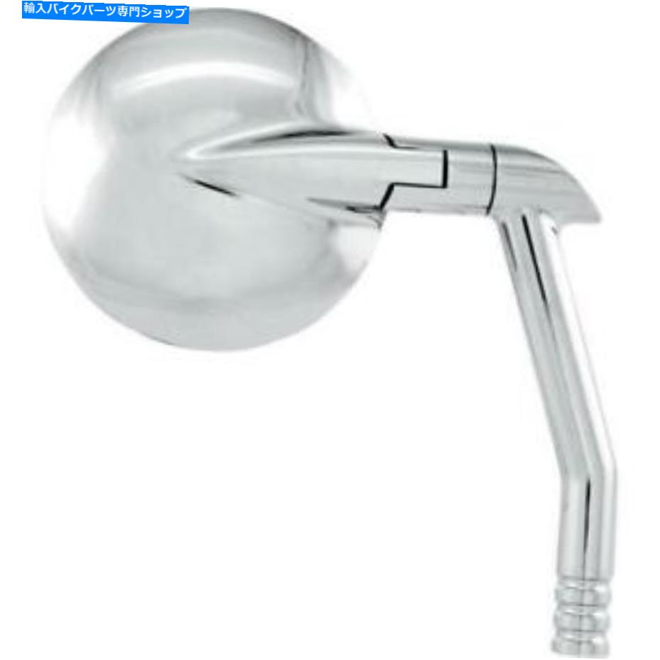 クロームパーツ パフォーマンスマシンビジョンミラークロムラウンド、0064-2035-CH Performance Machine Vision Mirrors Chrome Round, 0064-2035-CH