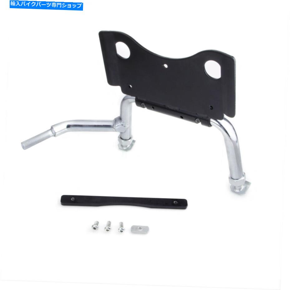 クロームパーツ 調節可能なクロームセンタースタンドハーレーツーリングストリートグライドロード王09-2021 Adjustable Chrome Center Stand For Harley Touring Street Glide Road King 09-2021