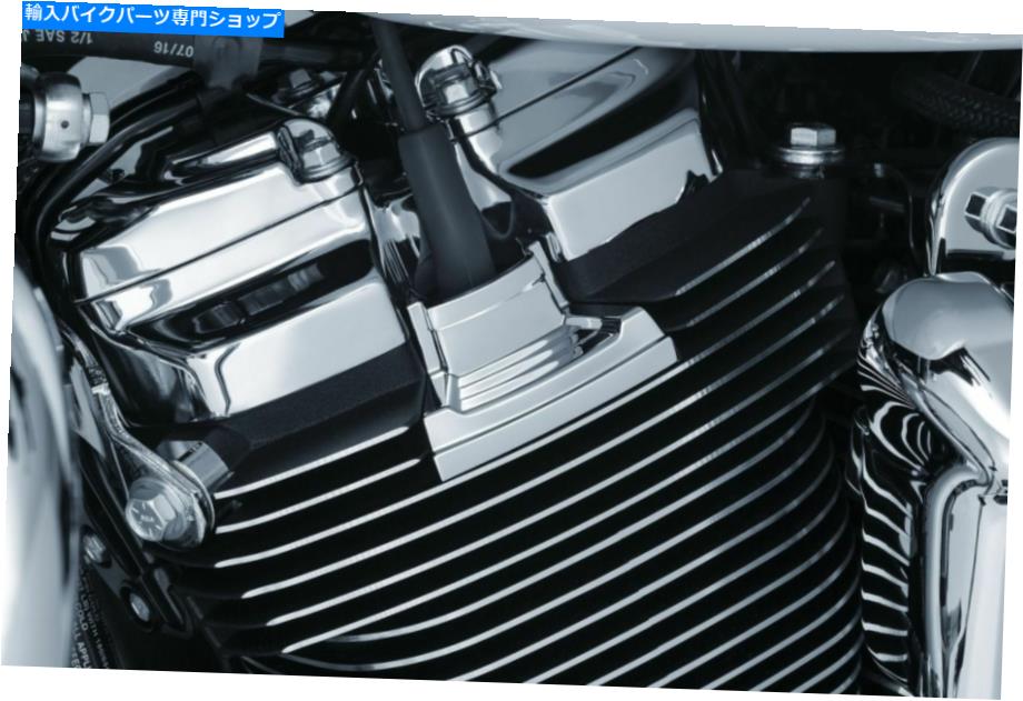ѡ 쥢7185̩ѡץ饰С'17 -'18ϡ꡼ߥ륦8 Kuryakyn 7185 Chrome Precision Spark Plug Covers '17-'18 Harley Milwaukee-Eight