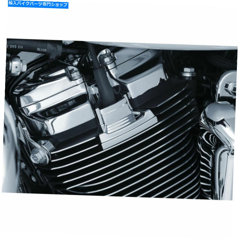 楽天Us Custom Parts Shop USDMクロームパーツ 2017-2020ハーリーM8 Chromeのためのクライャキン精密スパークプラグカバー Kuryakyn Precision Spark Plug Covers for 2017-2020 Harley M8 Chrome