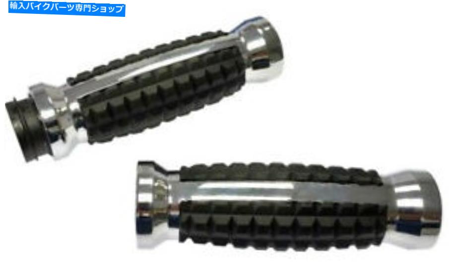 クロームパーツ ハードドライブゲーターグリップクロームTBW 351098 HARDDRIVE Gator Grips Chrome TBW 351098