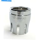 クロームパーツ Rinehart Chrome 3.5 In。Caste Style Machinedエンドキャップ - 900-0217 Rinehart C...