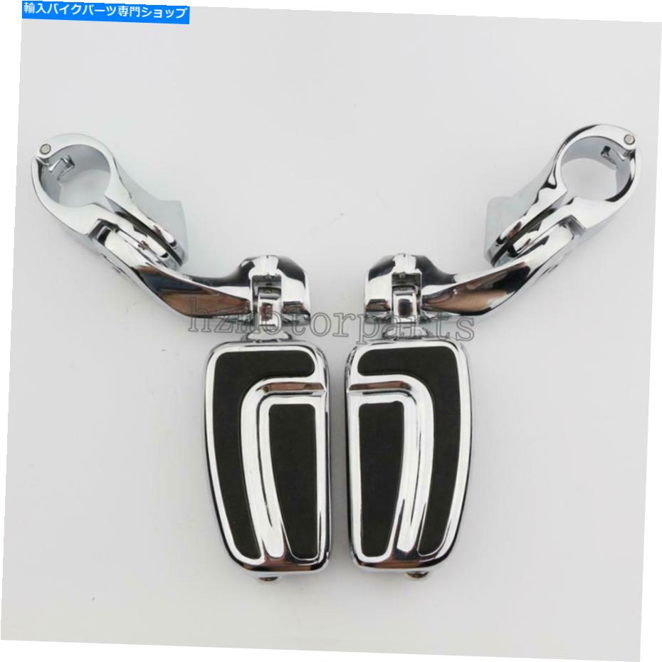 クロームパーツ Harley Davidson Road King Street Glide Touring用クローム1-1 / 4インチのレスト Chrome 1-1/4
