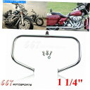 1 1/4 Engine Guard Crash Bar For 2009-2020 Harley Electra Glide Road King Glideカテゴリクロームパーツ状態新品メーカー車種発送詳細全国一律 送料無料（※北海道、沖縄、離島は省く）商品詳細輸入商品の為、英語表記となります。Condition: NewBrand: 667motorpartsTube Diameter: 1 1/4 inchManufacturer Part Number: 49050-09AMPN: EG-4003-CHWarranty: YesNon-Domestic Product: NoPlacement on Vehicle: FrontApplicable Regions: UniversalSurface Finish: ChromeNote: Mounting hardware includedCustom Bundle: NoFitment 1: For 2009-later Touring and Trike modelsBundle Description: 1PC Engine GuardFitment 2: For 2010-2011 FLHXXX modelsModified Item: NoFitment 3: Road King FLHRModification Description: For Harley Davidson Touring ModelsFitment 4: Street Glide FLHXUPC: 699911380075Fitment 5: Electra Glide FLHTEAN: 699911380075Fitment 6: Ultra Limited FLHTKISBN: 699911380075Fitment 7: Road Glide FLTRType: Engine Guard 条件：新品ブランド：667motorparts.チューブの直径：1 1/4インチメーカー部品番号：49050-09a.MPN：EG-4003-CH.保証：はい非国内製品：いいえ車両の配置：前面該当する地域：ユニバーサル表面仕上げ：Chrome.注：マウントハードウェアに含まれていますカスタムバンドル：いいえフィットメント1：2009年後のツーリングとトリケモデルバンドルの説明：1pcエンジンガードフィットメント2：2010-2011 FLHXXXモデル変更されたアイテム：いいえフィットメント3：ロードキングフル変更の説明：ハーレーダビッドソンツーリングモデルフィットメント4：ストリートグライドFLHXUPC：699911380075フィットメント5：Electra Glide FlhtEan：699911380055.フィットメント6：Ultra Limited FlhtkISBN：69991138005フィットメント7：道路グライドフラタイプ：エンジンガード《ご注文前にご確認ください》■海外輸入品の為、NC・NRでお願い致します。■取り付け説明書は基本的に付属しておりません。お取付に関しましては専門の業者様とご相談お願いいたします。■通常2〜4週間でのお届けを予定をしておりますが、天候、通関、国際事情により輸送便の遅延が発生する可能性や、仕入・輸送費高騰や通関診査追加等による価格のご相談の可能性もございますことご了承いただいております。■海外メーカーの注文状況次第では在庫切れの場合もございます。その場合は弊社都合にてキャンセルとなります。■配送遅延、商品違い等によってお客様に追加料金が発生した場合や取付け時に必要な加工費や追加部品等の、商品代金以外の弊社へのご請求には一切応じかねます。■弊社は海外パーツの輸入販売業のため、製品のお取り付けや加工についてのサポートは行っておりません。専門店様と解決をお願いしております。■大型商品に関しましては、配送会社の規定により個人宅への配送が困難な場合がございます。その場合は、会社や倉庫、最寄りの営業所での受け取りをお願いする場合がございます。■輸入消費税が追加課税される場合もございます。その場合はお客様側で輸入業者へ輸入消費税のお支払いのご負担をお願いする場合がございます。■商品説明文中に英語にて”保証”関する記載があっても適応はされませんのでご了承ください。■海外倉庫から到着した製品を、再度国内で検品を行い、日本郵便または佐川急便にて発送となります。■初期不良の場合は商品到着後7日以内にご連絡下さいませ。■輸入商品のためイメージ違いやご注文間違い当のお客様都合ご返品はお断りをさせていただいておりますが、弊社条件を満たしている場合はご購入金額の30％の手数料を頂いた場合に限りご返品をお受けできる場合もございます。(ご注文と同時に商品のお取り寄せが開始するため)（30％の内訳は、海外返送費用・関税・消費全負担分となります）■USパーツの輸入代行も行っておりますので、ショップに掲載されていない商品でもお探しする事が可能です。お気軽にお問い合わせ下さいませ。[輸入お取り寄せ品においてのご返品制度・保証制度等、弊社販売条件ページに詳細の記載がございますのでご覧くださいませ]&nbsp;