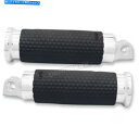 クロームパーツ エイボングリップクローム男性マウントゲルフットペグ - FP-GEL-70-CH Avon Grips Chrome Male Mount Gel Footpegs - FP-GEL-70-CH