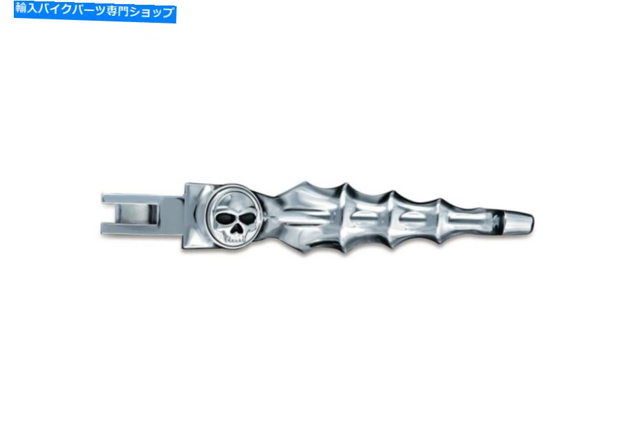 クロームパーツ クライャキンクロームクッキーンゾンビレバー1058. Kuryakyn Chrome Kuryakyn Zombie Levers 1058