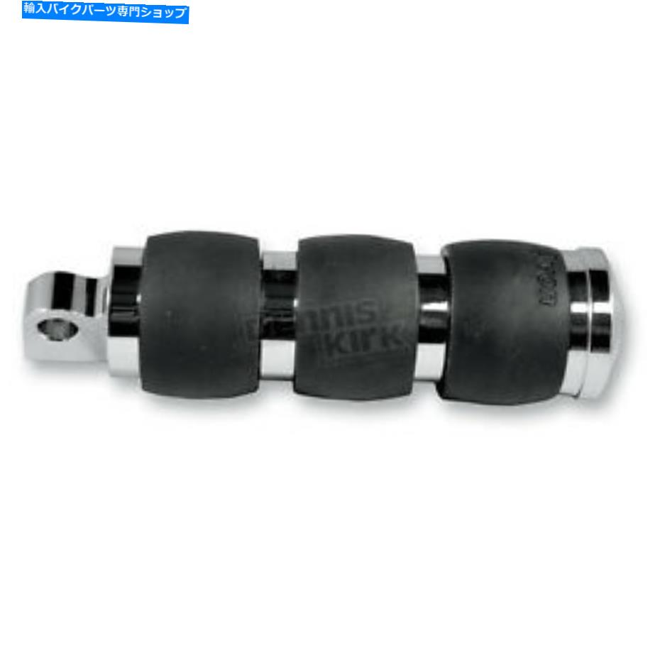 クロームパーツ エイボングリップクロームベルベットエアカスタム折りたたみフットペッグ - FP-AIR-93 Avon Grips Chrome Velvet Air Custom Folding Footpegs - FP-AIR-93