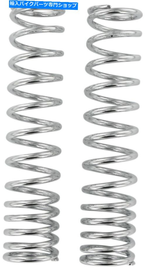 ѡ GN400 1980-1982ΤΥץå֤ˤ14꡼åץ󥰥åȥ 14 Series Shock Spring Kit Chrome by Progressive For Suzuki GN400 1980-1982