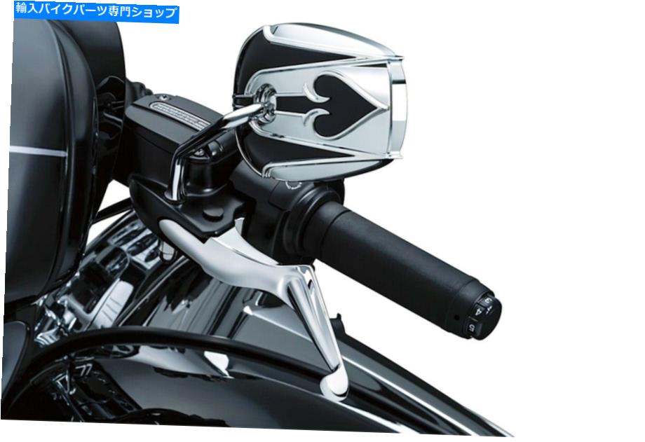 クロームパーツ クライャキンバスポーチヘッドハード＃1723-オリジナルのタイトルを表示 Kuryakyn ボス ブレードレバー HD #1723- show original title